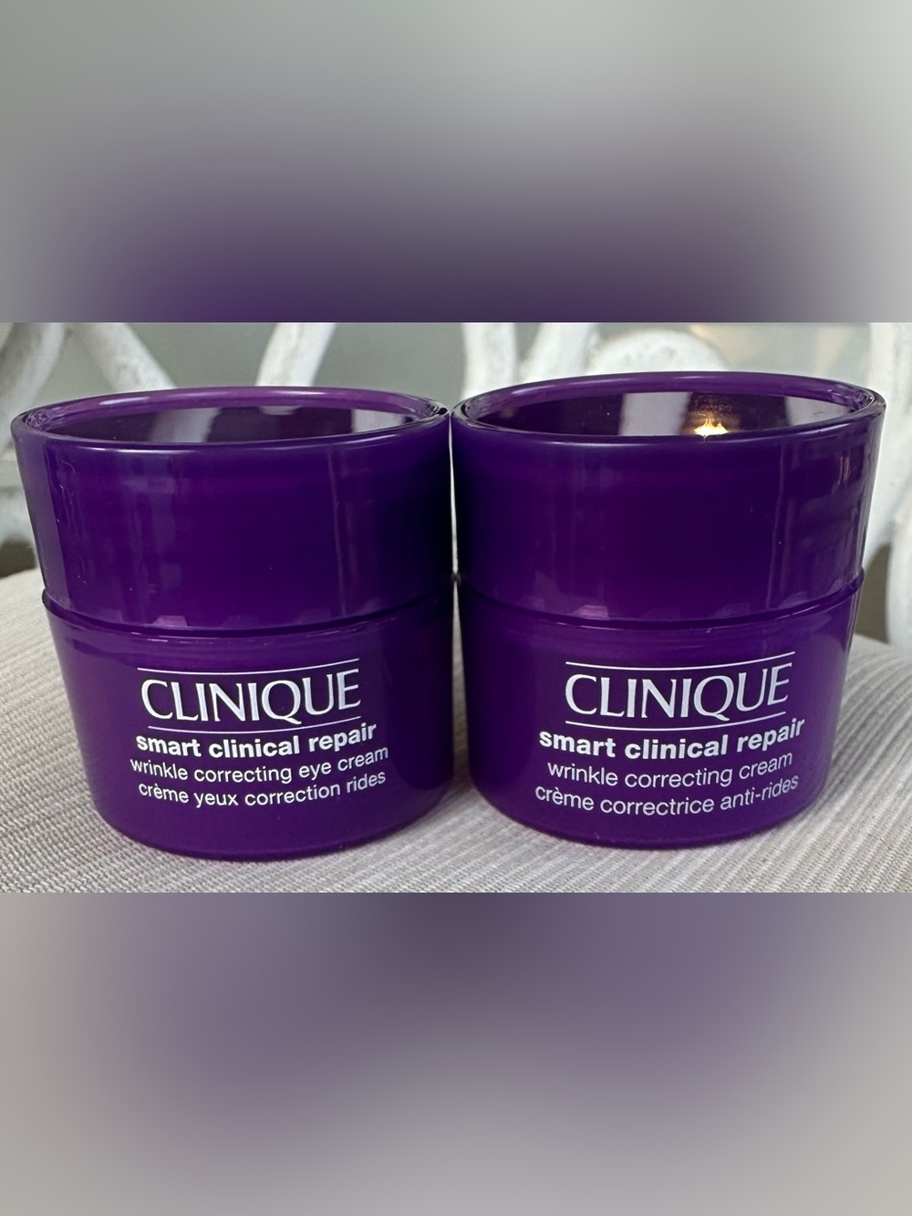 Brand new Clinique Smart Clinical Repair Eye Cream and Wrinkle Correcting Cream